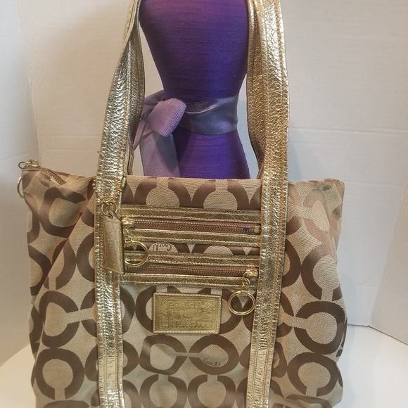 Coach signature handbag poppy - Picture 10 of 15